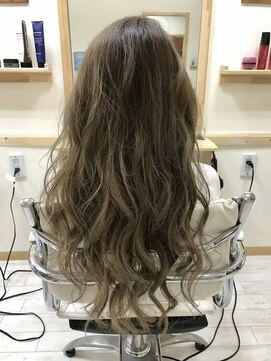 グルック ヘアー リラクゼーション 美章園店(Gluck Hair Relaxation) 外国人風カラー