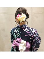 アンド バイ ヘアサロン(AND by hair salon) kimonoスタイル☆浴衣☆