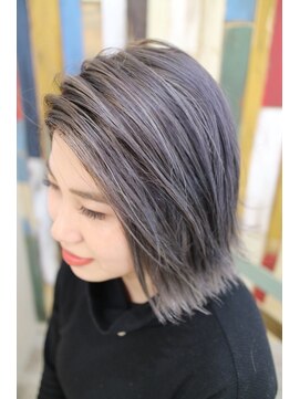 ミルプデザイン(MilP design) シルバー切りっぱなしボブ