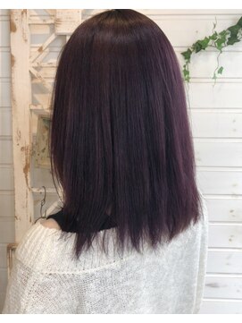 ラファンジュ ヘアー(Rohange hair) 【Rohange】暗髪バイオレット#デザインカラー#黒髪風