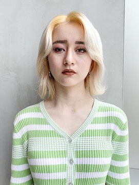 アルバム 銀座(ALBUM GINZA) ナチュラルボブ_セシルカットココアブラウン_37811