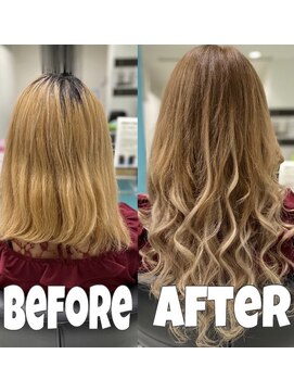 ヘアアンドメイク サファイア(Hair and Make SAPPHIRE) ＃ギャル＃グラデーション＃静岡＃プルエクステ