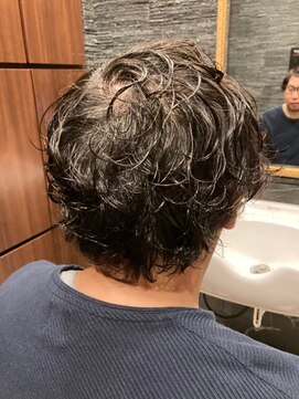 プレミアムバーバー 目黒店(PREMIUM BARBER produce by HIRO GINZA) ショートボリュームアップパーマ