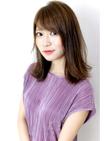 ラフィス ヘアー センス 広島袋町店(La fith hair SEnSE)&nbsp;【La fith】 愛されセミロングスタイル