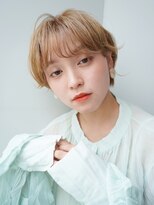 ジェイ エヌ バイ ネオリーブ(J/N by neolive)&nbsp;韓国マッシュ/シースルーバング/外はね/ウェットヘア/ショート