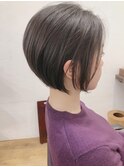 20代30代40代オススメ×絶壁解消×大人ショート《knit銀座　秦》