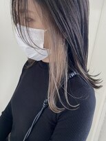 ヘアーデザイン シュシュ(hair design Chou Chou by Yone)&nbsp;インナーカラー&ミルクティーベージュ♪