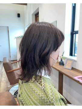 リブヘア(LiB hair) マッシュウルフ×ナチュラルブラック
