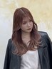 当日電話予約OK★人毛プレミア編込エクステ胸下付け放題48本コース￥21120→