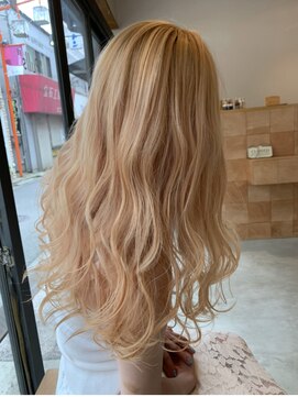 リコモ 上野御徒町(LikkleMore) ３回ブリーチ×ハイトーンハニージュ