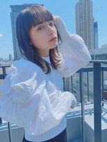 ルービック 高槻(Rubik's)&nbsp;小顔ウルフインナーカラーレイヤーボブ20代30代40代