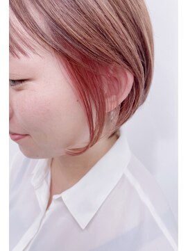 ダンクレスト(Daan Crest) 【インナーカラー】×【ピンク】