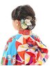 【七五三限定】お子様セット+着付け　￥7700～　お電話にてお問い合わせ下さい