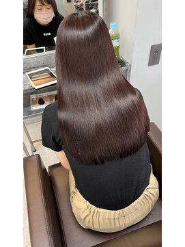 オズ 郡山桑野店(OZ) 《オズ》アーモンドラテ #ブリーチなし #髪質改善