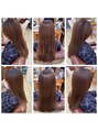 ベルバイヘアスイッチ(by hairswitch)&nbsp;縮毛矯正は髪のダメージに合わせて丁寧に施術いたします！