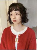【macana】ボブパーマ ウルフパーマ デジパ ウェーブ