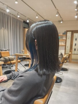 クラップス 上大岡(CLAPS) インナーカラー/イヤリングカラー/切りっぱなし/ボブ