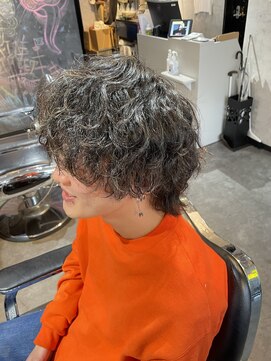 スパークスヘア(Sparks hair) 大人の色気プンプンウルフパーマ