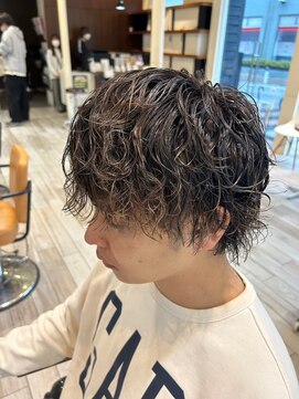 クラップス 横須賀中央店(CLAPS) 波巻きスパイラルパーマメンズマッシュパーマツイストパーマ