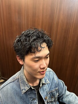 ヒロギンザ 御徒町店(HIRO GINZA) 刈り上げないショートパーマ