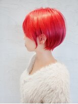 レッドショートスタイル