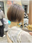 ◎NAKAMURA◎#59 ミニボブ/ミルキーアッシュベージュ