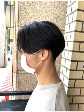 レイルバイエクラート 大宮西口店(REAIL by ECLART) メンズ縮毛矯正×センターパート