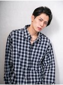 モテる黒髪男前ナチュラルセンターパート
