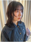 パーマミディアムパーマ黒髪パーマウルフパーマレイヤーパーマ