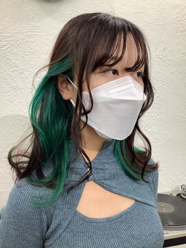 のあともあ エメラルドグリーン