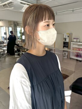 ローレンアオ(LOREN AO) ミルクティーベージュダブルカラーインナーカラーケアブリーチ