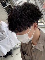 ラヴィズムバイフィフス(LUVISM by fifth) 波巻きパーマメンズパーマメンズヘアツーブロックツイストパーマ