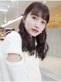 小顔秋色透明感カラーオリーブカラー_F0032