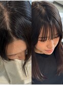 クロスパーマ前髪パーマ前髪カット名古屋栄矢場町