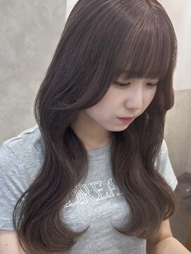 ジーナ 渋谷本店(Zina) 【 ラベンダーベージュ（ブリーチ1回）】