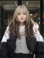 ネロ ヘアサロン 渋谷(NERO HAIR SALON)&nbsp;【 松井 隆人 】ロング　レイヤー　ブロックカラー　前髪あり