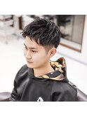 アップバングショート