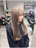 ミルクティーグレージュ