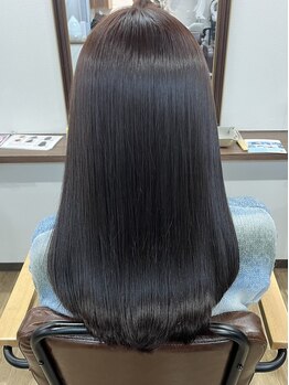 エストレヤ(ESTRELLA)の写真/【町田駅徒歩1分】髪質改善トリートメントとの組み合わせで、あなたの髪を艶感と潤いのある美髪へ♪