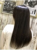 艶とまとまりのある艶髪縮毛矯正♪