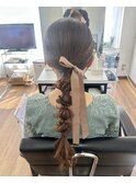 タイト編み下ろし