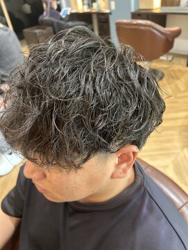 アノ(Ano.) ショートマッシュ×波巻き