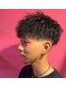 【メンズ新規】ツイストパーマコース<カットのみ+パーマ>￥14,500