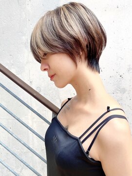 セイドット フクオカ(Say.FUKUOKA) 【Say.福岡】くびれショート×アンブレラカラー×デザインカラー