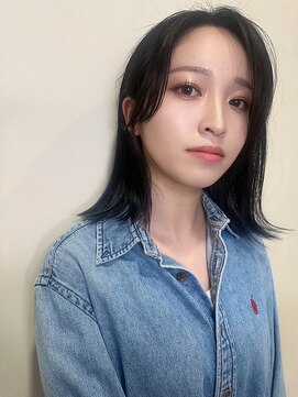 イーストハムネオ(EAST HAM NEO) ナチュラルレイヤー/顔まわりカット/ミディアム