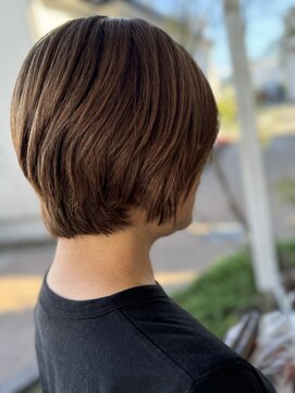 チョコレート(chocolate) 髪質改善大人可愛い20代30代40代50代ショートボブ