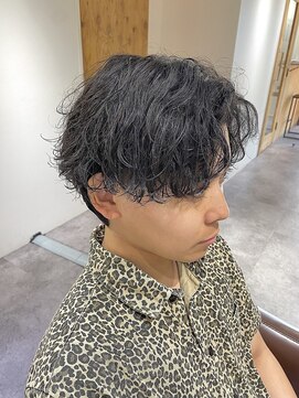 クオル 円山(QOL) 無造作センターパートツイストスパイラルパーマ波巻きスパイラル