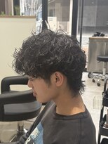 グリッター(GLITTER)&nbsp;20代　シャドウパーマ