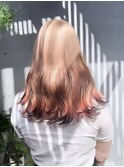 キツネカラーエンドカラー　レイヤーカット