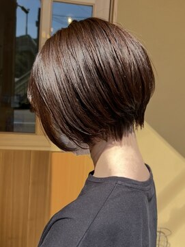 似合わせカット/30代/40代/50代/くびれショート/髪質改善